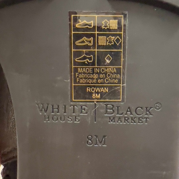 WHBM Over The Knee Tall Rowan Black Strap Equestrian Riding Winter Chic Boot - Picture 16 of 16